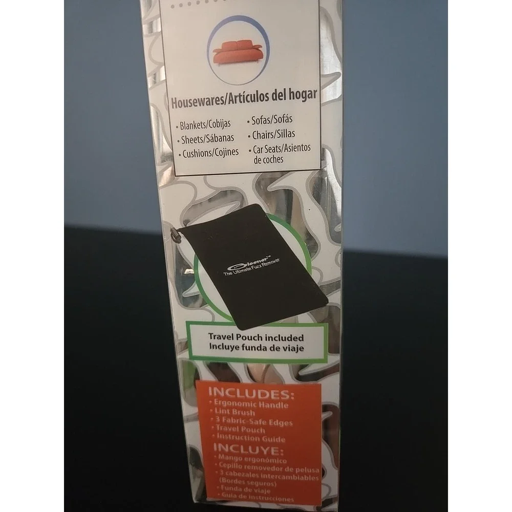 Gleener‎ The Ultimate Fuzz Remover Safe Edge System Fabric Safe Edges, Pet Hair